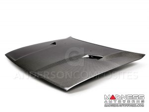 Dodge Challenger Hood by Anderson Composites- Carbon Fiber 